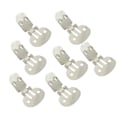 Miniatyrbillede 3 af 4: 100 stk. Blanke Sko-Klips i Rustfrit Stål DIY Håndværk Fund Accessories (32mm X 20mm) Sølv 100 stk. Silver 100pcs