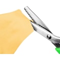 Miniatyrbillede 2 af 5: 24cm Saks, Professionelle Sy-Saks, Rustfrit Stål Blade & Plastikhåndtag - Til Papir Og Stofskæring, Grøn