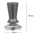 Miniatyrbillede 2 af 4: Elastisk Pulverpresse i Rustfrit Stål Kaffehammer 58mm, Sølvgrå
