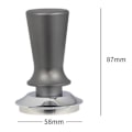 Pikkukuva 2 / 4: Elastinen jauhepuristimen kahvivasara 58mm, hopeaharmaa
