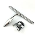 Miniatyrbild 1 av 5: Squeegee för duschglasdörr, Premium duschsqueegee för glasdörrar, badrum, fönster, rostfritt stål duschsqueegee