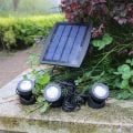 Miniatyrbillede 3 af 5: LED Farverige Udendørs Solcelle-Overlygter Vanddyb Overlygter Havelys Dekorationslys