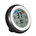 Miniatyrbillede 1 af 4: Reptil Termometer Hygrometer med Dobbeltklæbende Tape Mini Reptil Termometer og Luftfugtighedsmåler Digital Mini Hygrometer Termometer