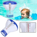 Miniatyrbillede 3 af 4: Flydende Klor Dispenser og Termometer til Swimmingpool, Automatisk Dispenser, Flydende Vandpille, Flydende Kop, Desinfektionsdispenser Wi