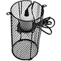 Miniatyrbillede 1 af 5: Keramisk Lampe Til Reptiler, Opvarmet Lampehætte Med Afbryder Til Kæledyr Padder, Slange, Firben, Skildpadde (eu)