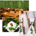 Miniatyrbillede 3 af 5: 24 stk. * 2m Kunstig Ivy-plante Udendørs Falsk Ivy Kunstigt Løv Garland Indendørs Dekoration til Bryllup Balkon Køkken Have