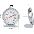Miniatyrbillede 2 af 5: Ovn Termometer Temperaturmåler Øjeblikkelig Læsning Termometer Rustfrit Stål Sonde Hold Dial Op Stor Måler Køkken Bagetilbehør