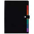 Miniatyrbild 1 av 3: Expanderbar Filmapp med Dragspel, Mapp för Dokument, Dokumentmapp, Svart 32,5X24CM Black 32.5X24CM