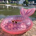 Miniatyrbillede 3 af 5: Oppustelig Svømme Ring, Børn Sød Pool Flyde Ring Dekorationer Svømme Rør Udendørs Pool Strand Vand Flyde Party Forbrugsvarer Børn Flyde