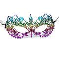Miniatyrbilde 2 av 4: Damemaske, Blondert Venezia-maske for Ballkjole, Dansfester (4 stk)
