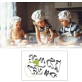 Miniatyrbilde 4 av 4: Julekakeformer, julekakeformer, 8 julekakeformer i rustfritt stål, for DIY kakedekorering fondant kjeks kake bakverk Chris