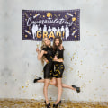 Miniatyrbild 2 av 5: 1 st Creative Graduation Party Banner Dekorativ Banner Bakgrundstyg 0001C180X97CM 001C 180X97CM
