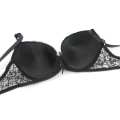 Miniatyrbild 2 av 3: Dam Lingerie Spetsad Sexig BH-set Genomskinlig Lingerie Underkläder Trosor 85b (svart)Schwarz85B Schwarz 85B