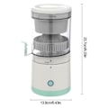 Miniatyrbilde 3 av 5: Elektrisk USB-juicer, oppladbar, bærbar juicepresse for hjemmet - FS5-