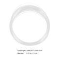 Miniatyrbillede 4 af 4: Optisk Fiber Lysstreng Transparent Julepynt Bil Loft Lysstreng Transparent 5000X0. Transparent 5000X0.1CM