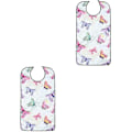 Miniatyrbild 2 av 2: 3-pack Vuxenförkläde för Matning Skyddande Förkläde för Äldre Vattentätt Klädskydd 2-pack 86x45cm 2pcs 86x45cm