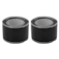 Pikkukuva 2 / 3: 2 Rullaa Vedenkestävää Teippiä Silikonieristysteippiä Itsekiinnittyvä Sähköteippi Tiivistysteippi Musta 4.2 Black 4.2X4.2CM