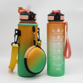 Miniatyrbillede 3 af 5: Vandflaske Anti-Skrid Sikkerhedsdæksel til Bund af Vandkop (Orange)