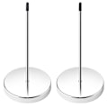 Miniatyrbillede 1 af 5: 2 stk. Skrivebords kvitteringsholder regning gaffel kvittering pigg pind sølv restaurant check spindel 5,5 tommer af