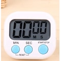 Miniatyrbillede 5 af 5: Digital Køkken Timer til Madlavning Store Cifre Høj Alarm Magnetisk Bagside Stativ Køkken Timere til Bagning Hvid