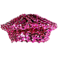 Miniatyrbild 1 av 2: Dammode Beretter med Glittrande Pailletter Beaniehatt Kostymtillbehör för Dansföreställning (rosé)Rosy Rosy