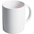 Miniatyrbillede 4 af 4: Keramisk Knap med Overraskelseseffekt - Hvid Fingerdesign - Gadget Kaffe Knap som Gave