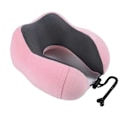 Miniatyrbillede 4 af 5: Memory Foam Rejsehovedstøtte med nakkestøtte, sovetilbehør, 80 Memory Pillow U-form 200TC til rejser, 100% polyester_xrzi 1