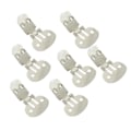 Miniatyrbillede 4 af 4: 100 stk. Blanke Sko-Klips i Rustfrit Stål DIY Håndværk Fund Accessories (32mm X 20mm) Sølv 100 stk. Silver 100pcs