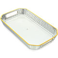 Miniatyrbillede 2 af 3: Frugtbakke Frugt Serveringsbakke Dekorativ Plastik Serveringsbakke Morgenmadsbakke Snack Serveringsbakke Grøn Green 32.5X18.8X4.5CM