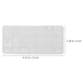 Pikkukuva 3 / 3: 8 kpl Kynsisetti Kynsi Taide Stenssit Leimaussetti Kynsi Leimaus Malli Manikyyri Leimaussetti Kynsi Leima White 12X6cm