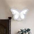 Miniatyrbillede 2 af 5: Væglampe Butterfly Form Væglampe Butterfly Lampe Led Lys Stue Gang Sengelampe Hjem Decor Natlys