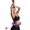 Miniatyrbild 3 av 5: Intelligent Hula Hoop som inte faller av - 24 avtagbara sektioner, justerbar