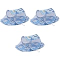 Pikkukuva 2 / 3: 3 kpl Pikainen Kannettava Hyttysverkko Hengittävä Matkustus Vauvan Telttaranta Leikkiteltta 3 kpl 110x63x38cm 3pcs 110x63x38cm