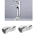 Miniatyrbilde 5 av 5: S-kobling 1/2 tomme hann til 3/4 tomme hann gjenge offset adapter monteringsutstyr for baderomsvegg klofot badekar armatur eksponert dusjsystem (2 stk,