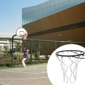 Miniatyrbilde 4 av 5: Basketballnett i stål, tungt, erstatningsnett, standard galvanisert stålnett, rustfritt, enkelt
