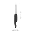 Miniatyrbild 3 av 3: 8 st Metallvikbara Nagelfilar Dubbelsidig Nagelfil Buffert Fingernaglar Tånaglar Manikyrfiler Svart13 Black 13.5x2cm