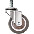 Pikkukuva 3 / 4: 4 kpl M6 x 15 mm huonekalujen pyöriviä pyöriä 32 mm kierteellä TPE-pehmeällä kumilla 32 mm kierteellä