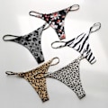 Miniatyrbild 4 av 5: RYI_Sexig (M) Damunderkläder Stringtrosa Låg Midja G-String Trosor 5-pack Låg Rise T Rygg Stringtrosa Underkläder Present för Kvinnor-6-