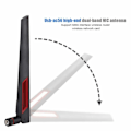 Miniatyrbillede 4 af 5: 3 stk. Dual Band Router Antenne Router Adapter Antenne Høj Forøgelse Omnidirektionel Netværkskort Antenne Fit
