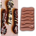 Miniatyrbild 2 av 5: 2-pack Icke-klibbiga Silikonformar för Choklad, Godis, Gelé, Isbitar, Silikon Skedform för Bakning av Isbitar Chokladform
