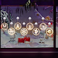 Miniatyrbilde 2 av 3: Julelysstreng LED Julebordslys Snømann