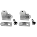 Miniatyrbillede 1 af 2: 3 Sæt Indtag Manifold Reparationsbeslag Aluminium Legering Manifold Flap Reparationskit 2 Sæt 4X3cm 2 Sets 4X3cm