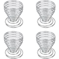 Miniatyrbillede 1 af 5: 4 stk. Rustfrit Stål Fjeder Ægkop Holder, Fjedertråd Ægkop, Rustfrit Stål Ægkop, Æg Holder Kop, Moderne Ægkop Holder