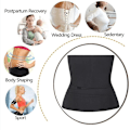 Miniatyrbillede 4 af 5: Bandage Wrap Taljetræner Tape Usynlig Taljetrimmer Wrap Lændestøtte Til Taljeaflastning Body Shaper Bindebælte 5 Meter 5 Meters