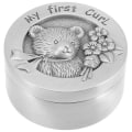 Miniatyrbild 1 av 3: Bebisfetalhår Låda Bebislockigt Hår Insamlingslåda Bebisfetalhår Minneslåda 4X4CM 4X4CM