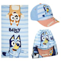Pikkukuva 1 / 5: Bluey Lippis, Pyyhe & Jumppakassi Lapsille - 3-osainen