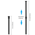Miniatyrbild 3 av 3: Kamerastativ Kamerastabilisator Monopod Stång Stativ Förlängningsstång Enkelstångs Stativ Svart 60X Black 60X3.5cm