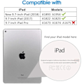 Miniatyrbillede 2 af 5: Passer Apple iPad Cover (9.7 tommer, 2018/2017 model, 6./5. generation), sort_RY