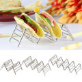 Miniatyrbillede 2 af 4: Tortillaholder i rustfrit stål, rustfrit stål bestik, kan bages sikkert og til opbevaring af tacos, brød, pandekager osv. Velegnet