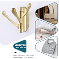 Miniatyrbillede 5 af 5: /Ryi/ Håndklædeholder Børstet Guld, Metal Foldbar Svingbar Håndklædeholder, Badeværelse Knagerække, Hjem RV Organizer, Skruemontering
